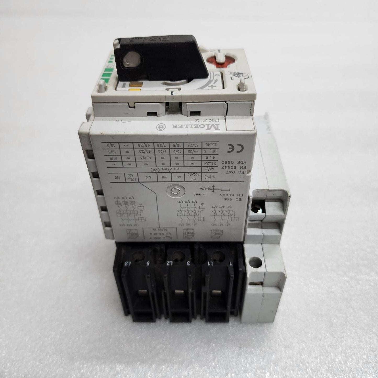MOELLER ZM-25-PKZ2 MANUAL MOTOR PROTECTOR 16-25A