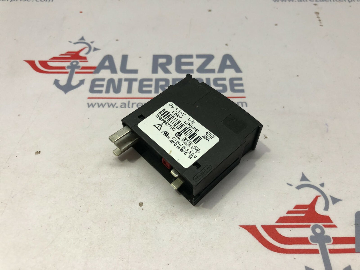 PHOENIX CONTACT PT2-PE/S PLUG TRAB 230AC-ST 2839347