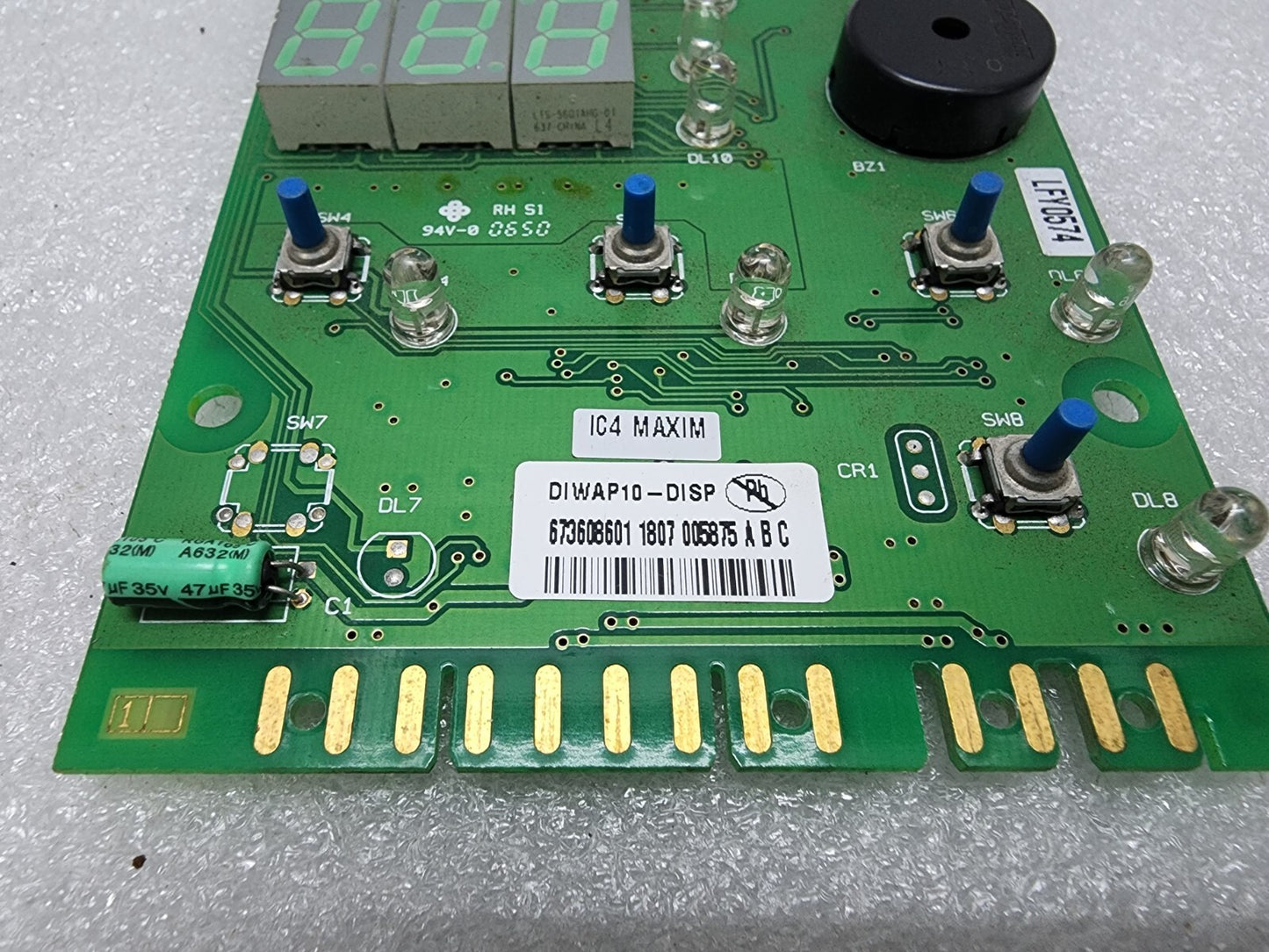 DIWAP10-DISP 673608601 PCB 673604504 EU04-896A