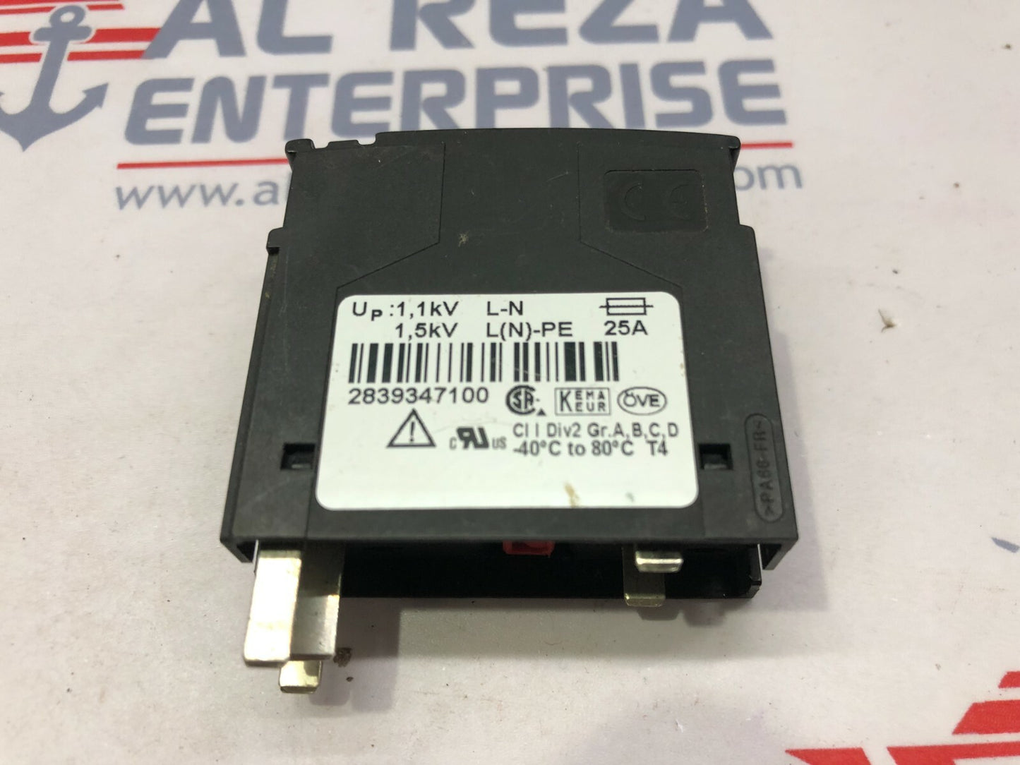 PHOENIX CONTACT PT2-PE/S PLUG TRAB 230AC-ST 2839347