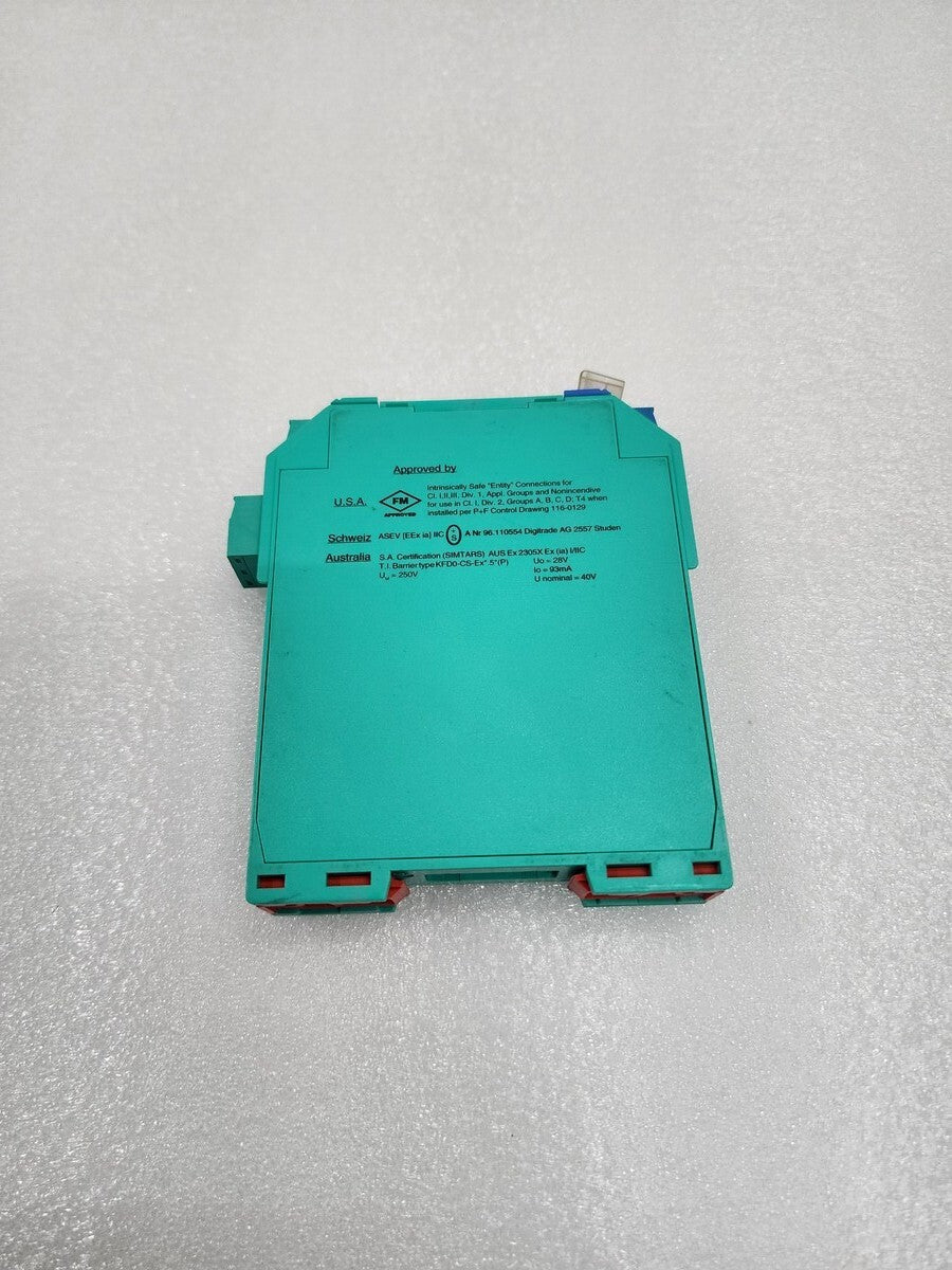 PEPPERL + FUCHS KFD0-CS-EX2.51P CURRENT SEARATOR 71991