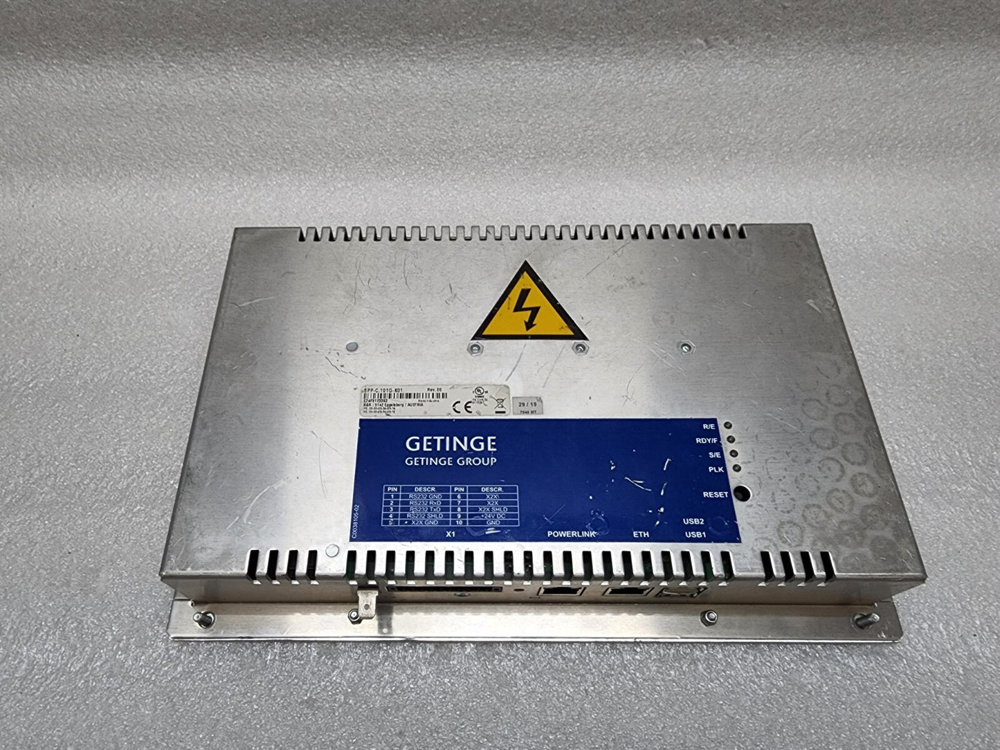 B&R 5PP-C.101G-K01 DISPLAY UNIT AND HMI