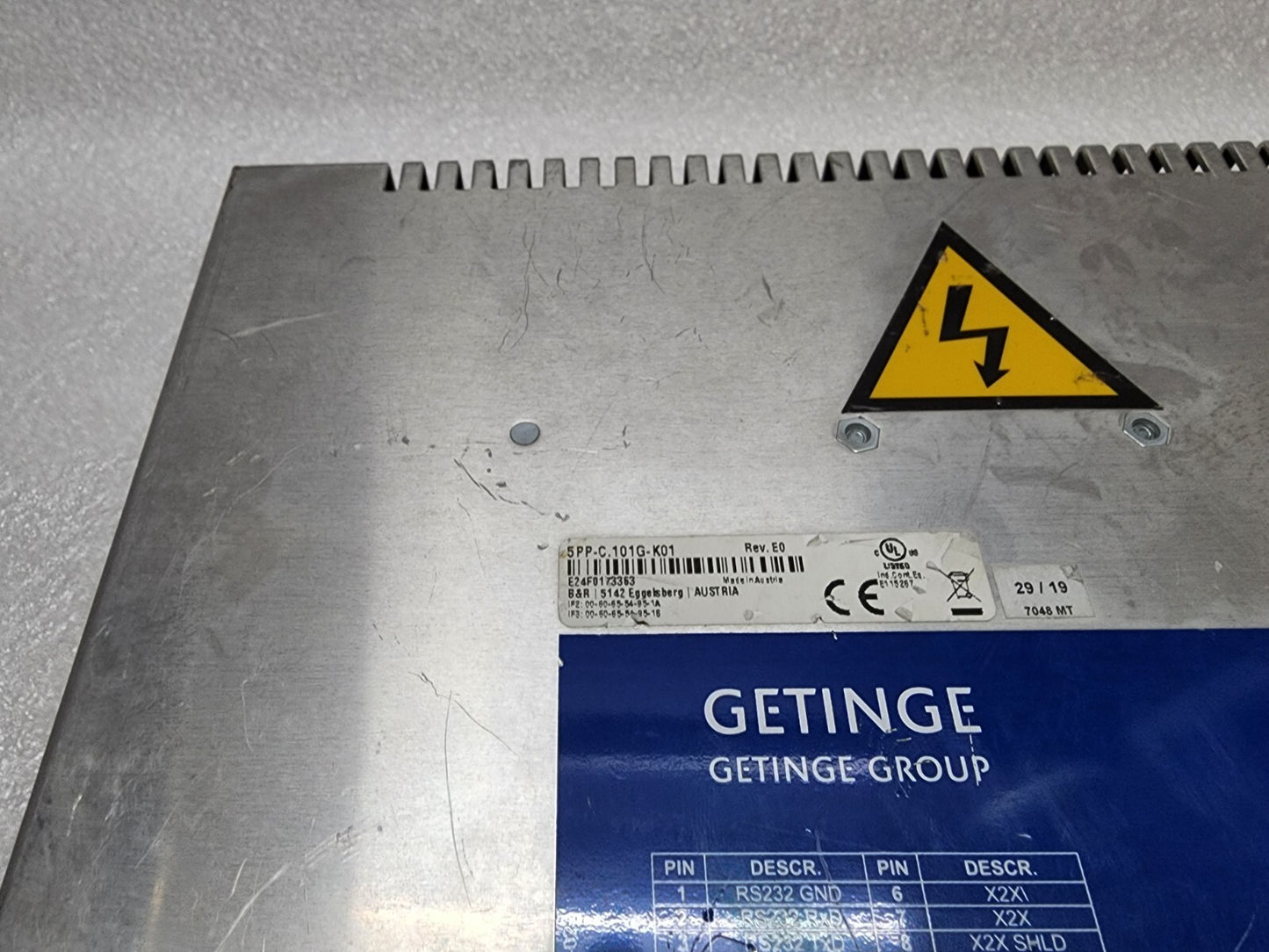 B&R 5PP-C.101G-K01 DISPLAY UNIT AND HMI
