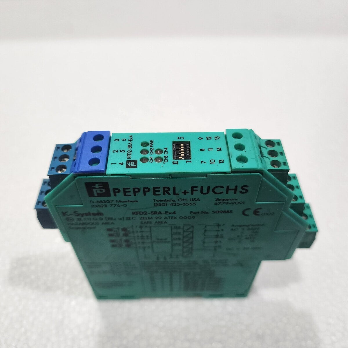 PEPPERL + FUCHS KFD2-SRA-EX4 SWITCH AMPLIFIER 50988S