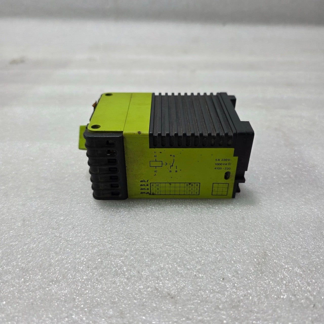 AN.K TIME DELAY RELAY 220V AC MULTI-RANGE TIMER RELAY WITH ROTARY SETTING