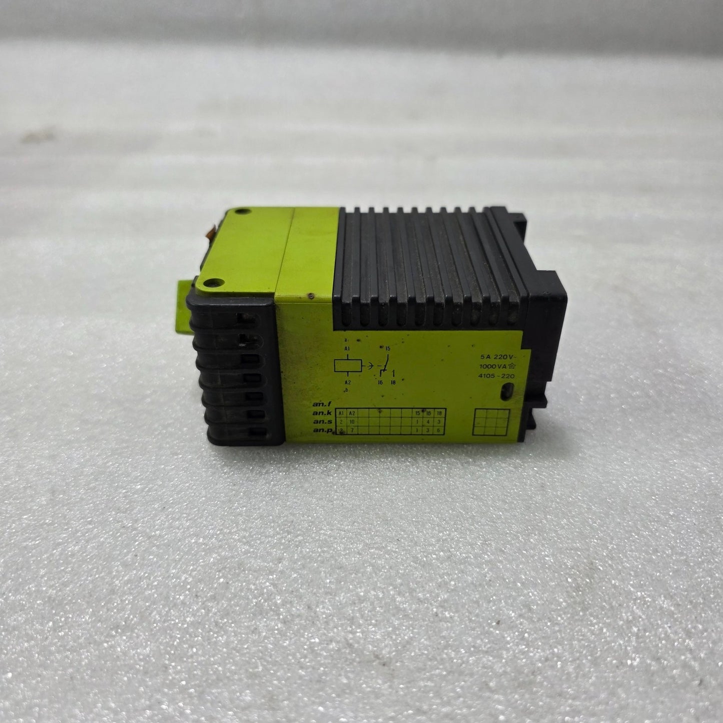 AN.K TIME DELAY RELAY 220V AC MULTI-RANGE TIMER RELAY WITH ROTARY SETTING