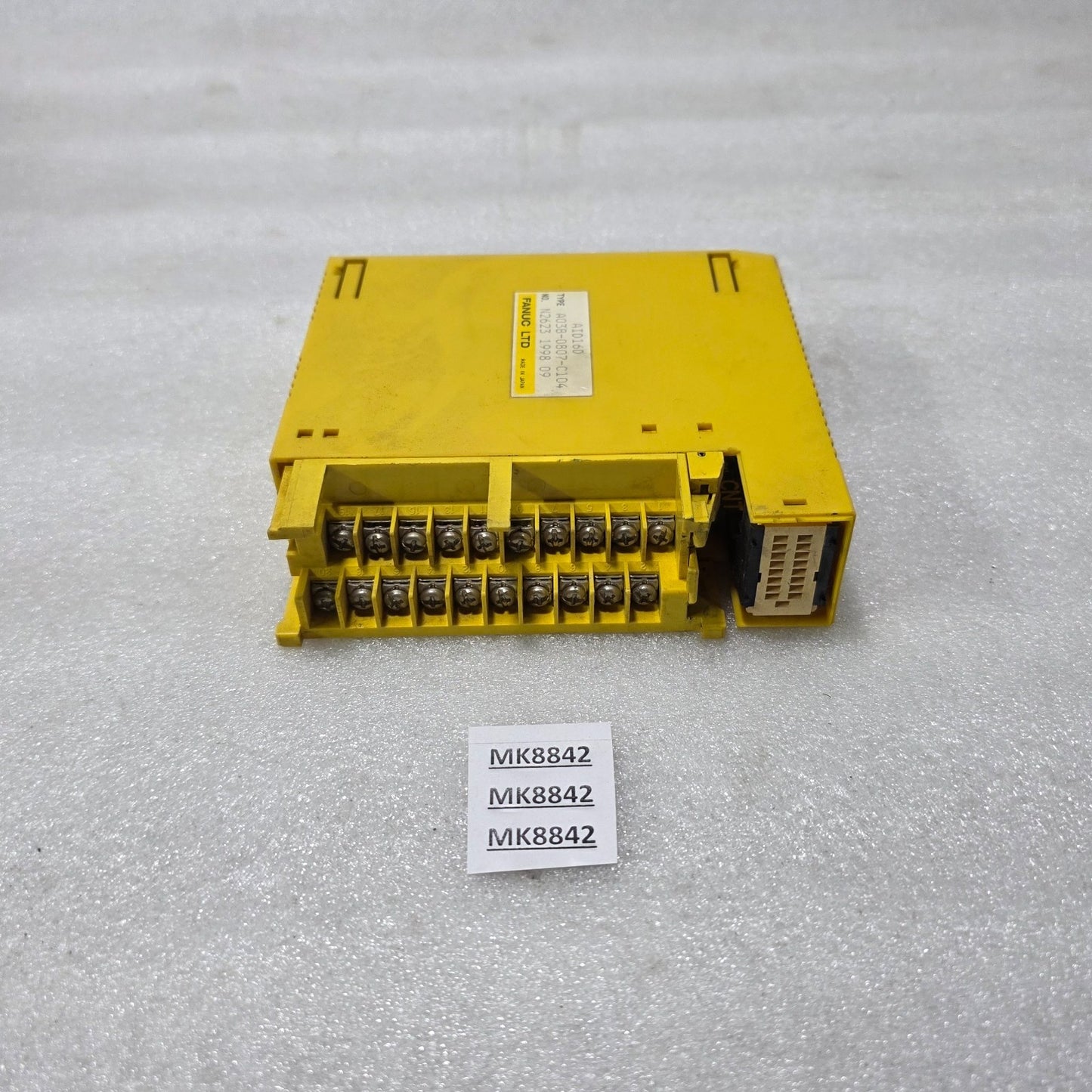 FANUC AID16D DIGITAL INPUT MODULE A03B-0807-C104