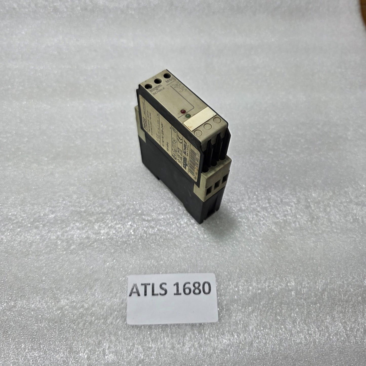 ENTRELEC SCHIELE MSS MECOTRON THERMISTOR MOTOR PROTECTION RELAY 2.430.801.11 220