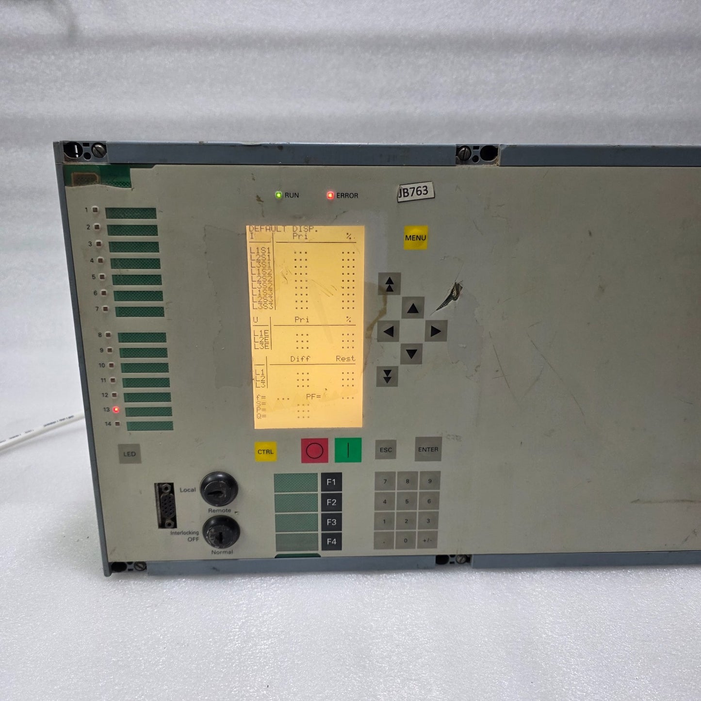 SIEMENS SIPROTEC 7UT6331-4EB92-2BC3 TRANSFORMER DIFFERENTIAL PROTECTION RELAY