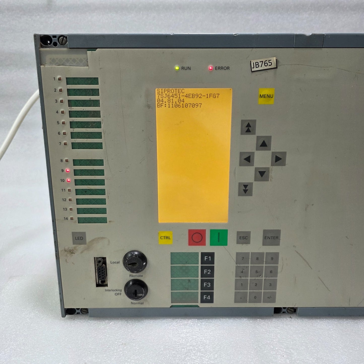 SIEMENS SIPROTEC 7SJ6451-4EB92-1FG7 NUMERICAL FEEDER PROTECTION RELAY