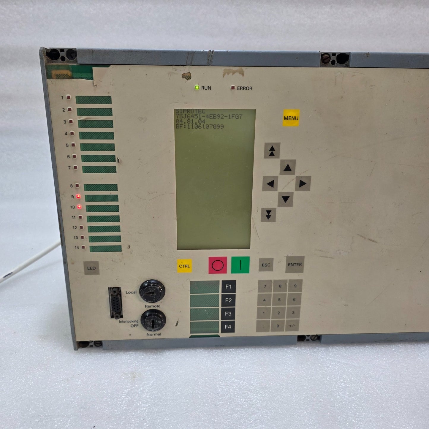 SIEMENS SIPROTEC 7SJ6451-4EB92-1FG7 NUMERICAL FEEDER PROTECTION RELAY