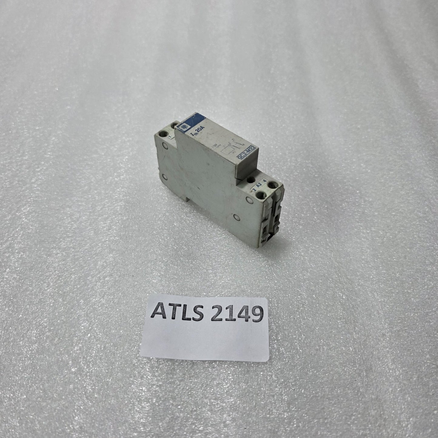 TELEMECANIQUE GC2-M22 MODULAR CONTACTOR RELAY 20A 230V AC COIL DIN RAIL MOUNT