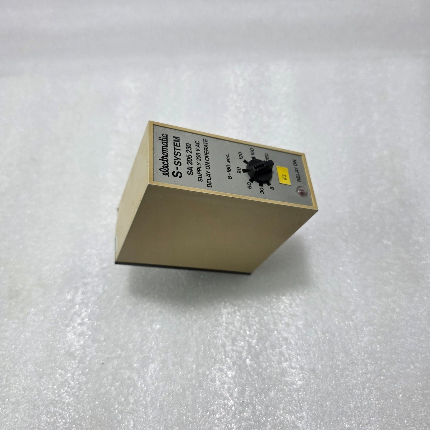 ELECTROMATIC S-SYSTEM SA 205 230 DELAY ON OPERATE TIMER RELAY 230V AC 8–180 SEC