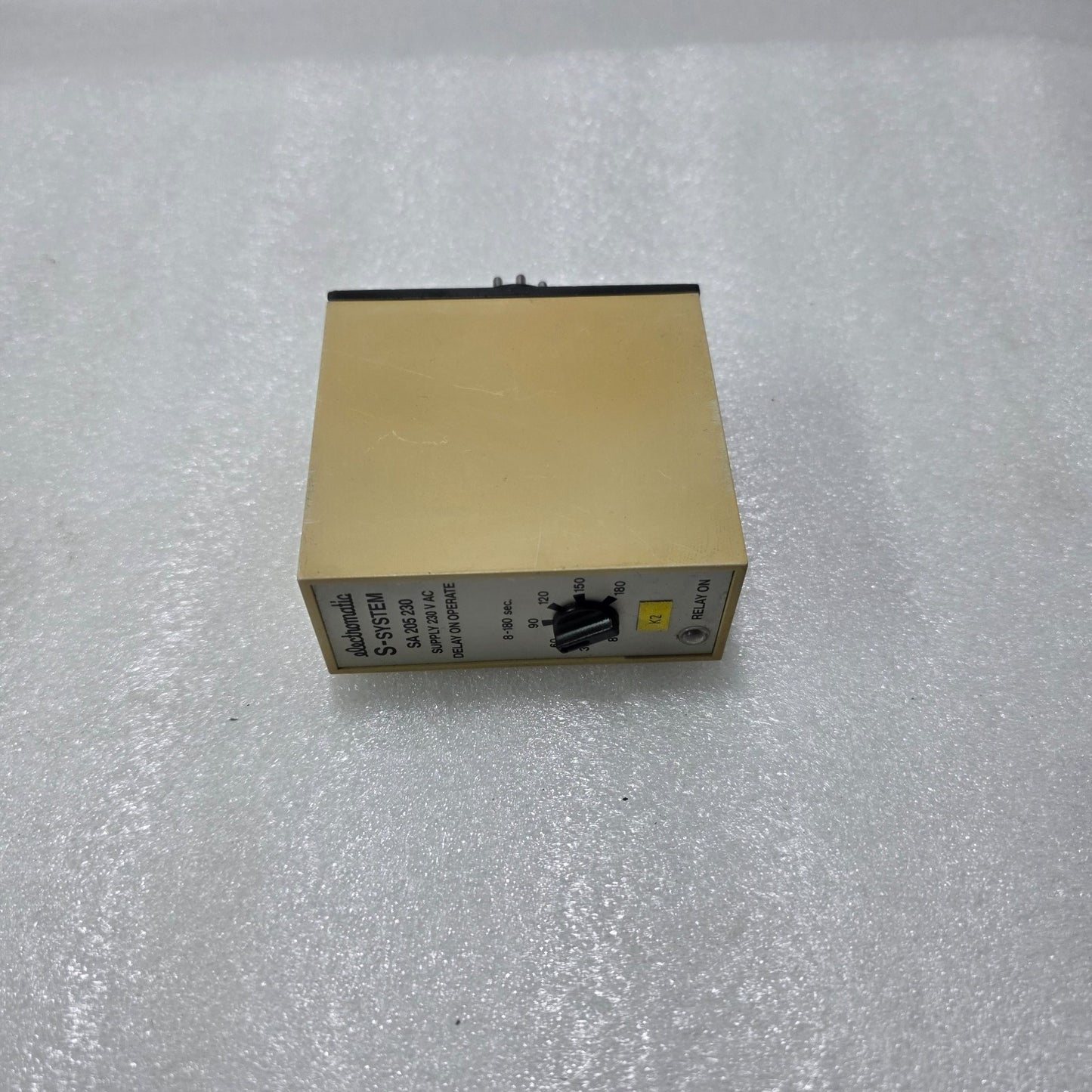 ELECTROMATIC S-SYSTEM SA 205 230 DELAY ON OPERATE TIMER RELAY 230V AC 8–180 SEC