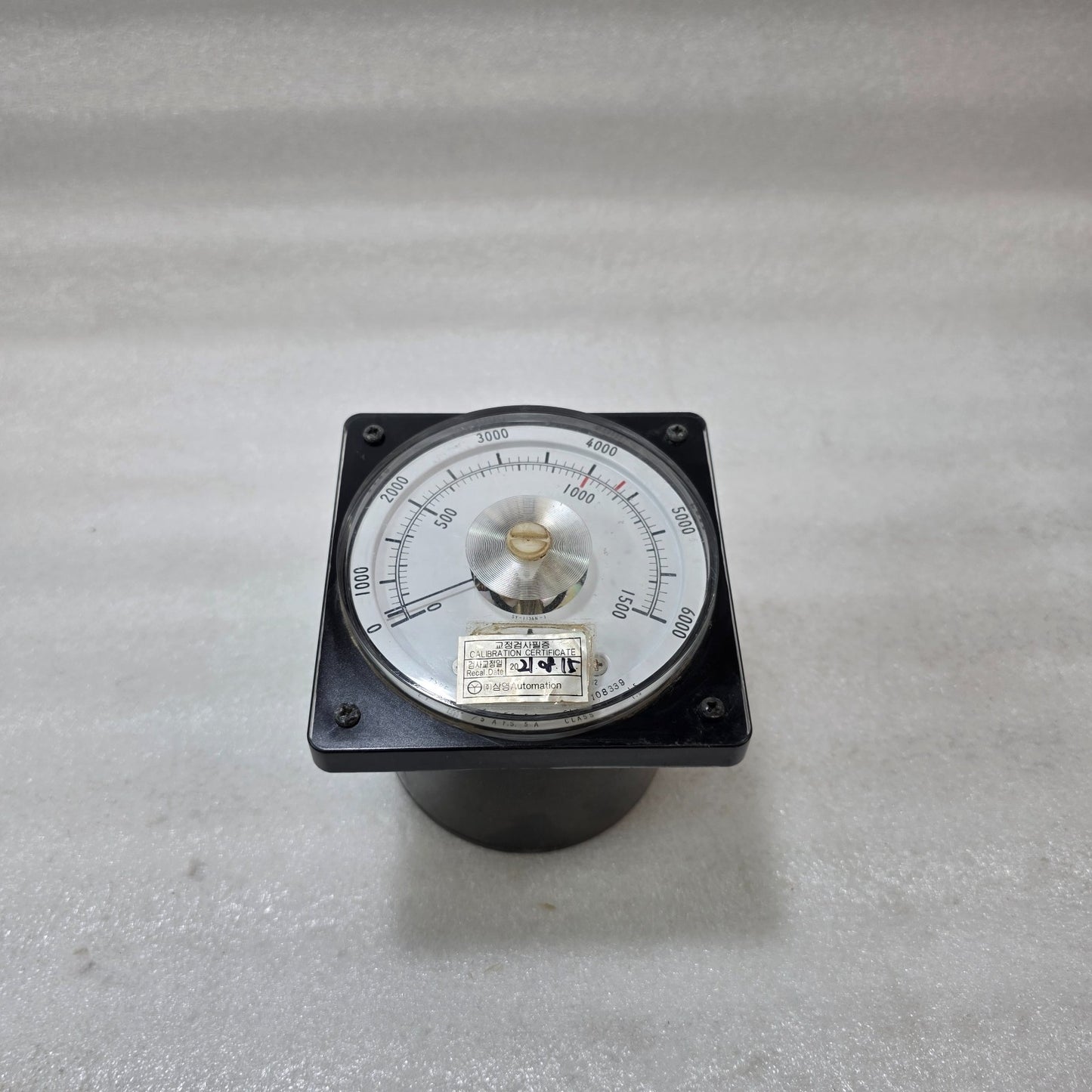 TOYO KEIKI SEVF-11 AC AMMETER PANEL METER DUAL CT 6000 - 1500/5A