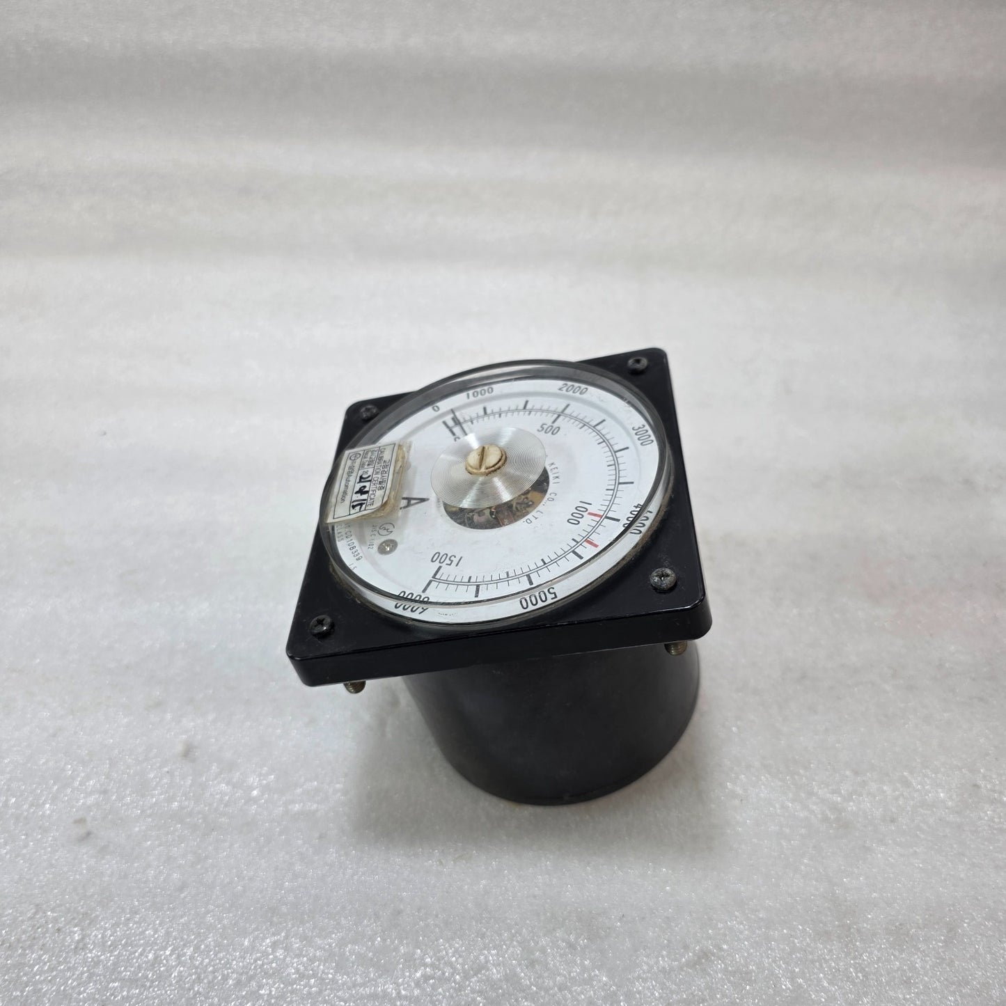 TOYO KEIKI SEVF-11 AC AMMETER PANEL METER DUAL CT 6000 - 1500/5A