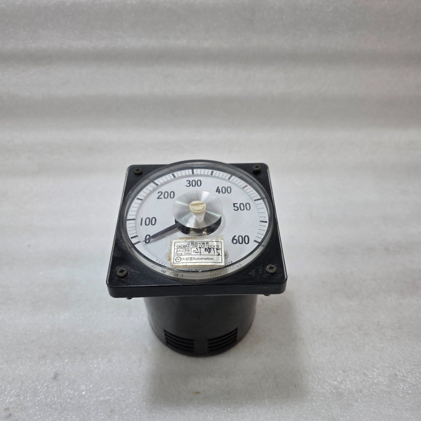 TOYO KEIKI AVF-11 AC VOLTMETER PANEL METER (0–600 V, PT 460/115V)