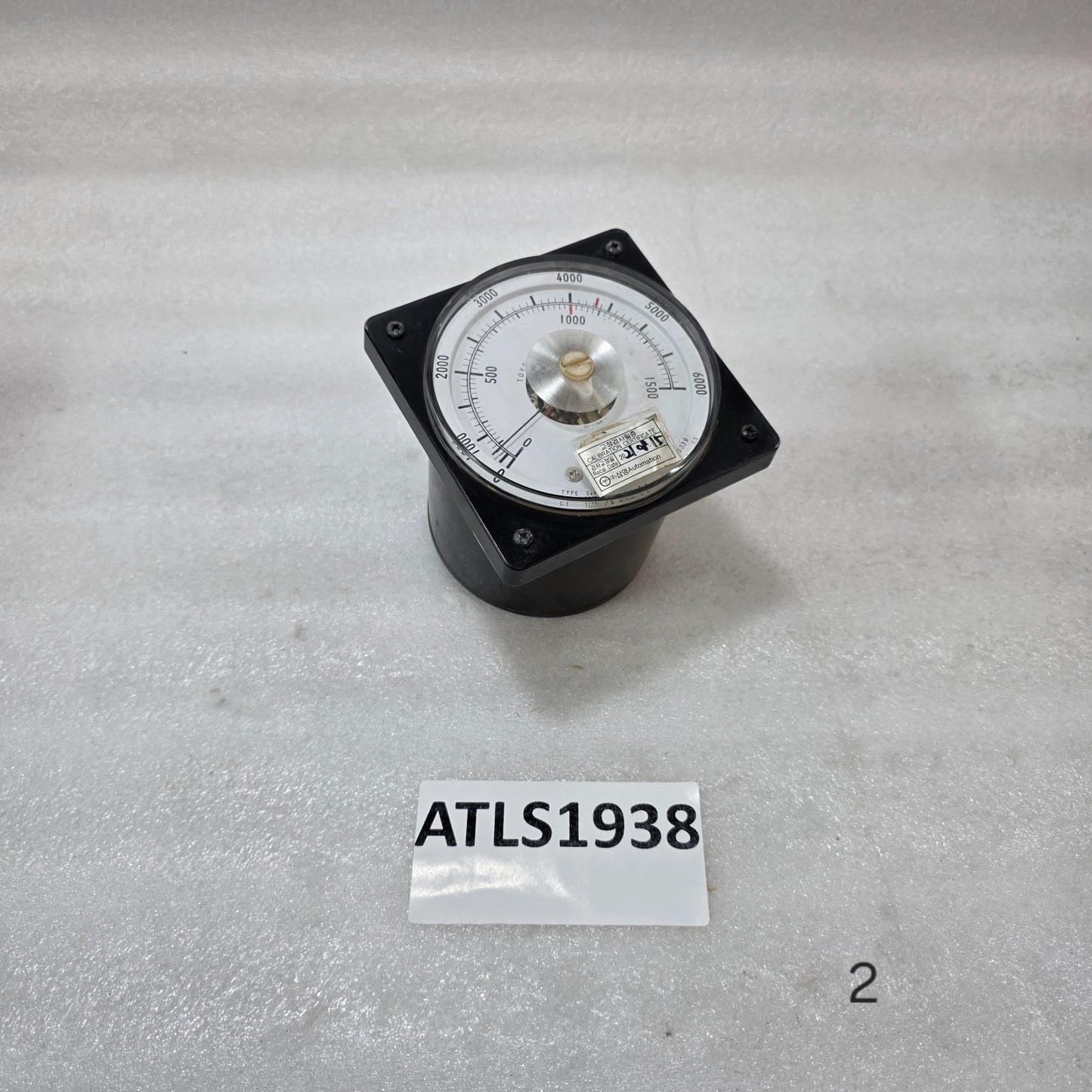 TOYO KEIKI SEVF-11 AC AMMETER PANEL METER DUAL CT 6000 - 1500/5A