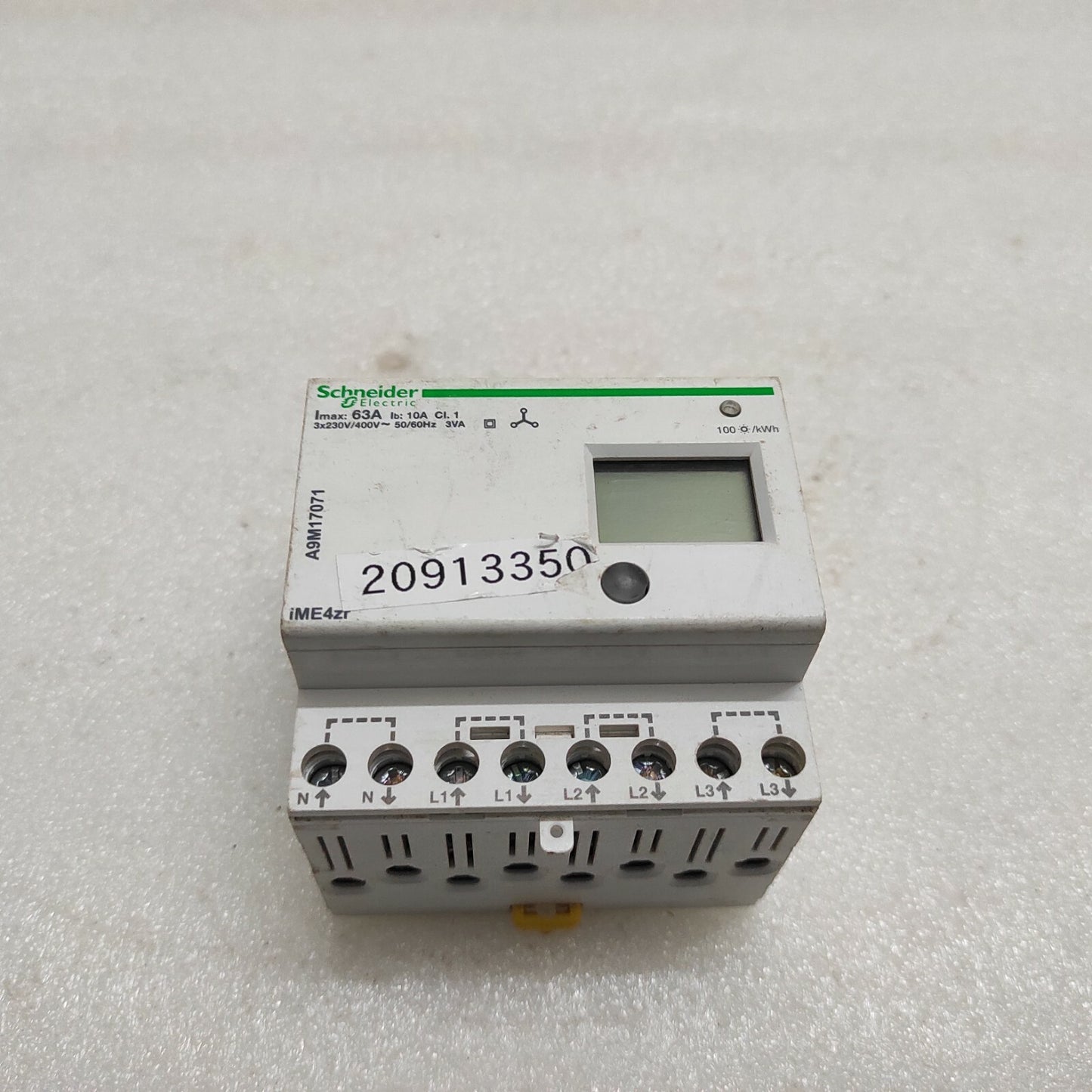 SE A9M17071 DIGITAL ELECTRICITY METER IME4ZR 230-400VAC 3VA