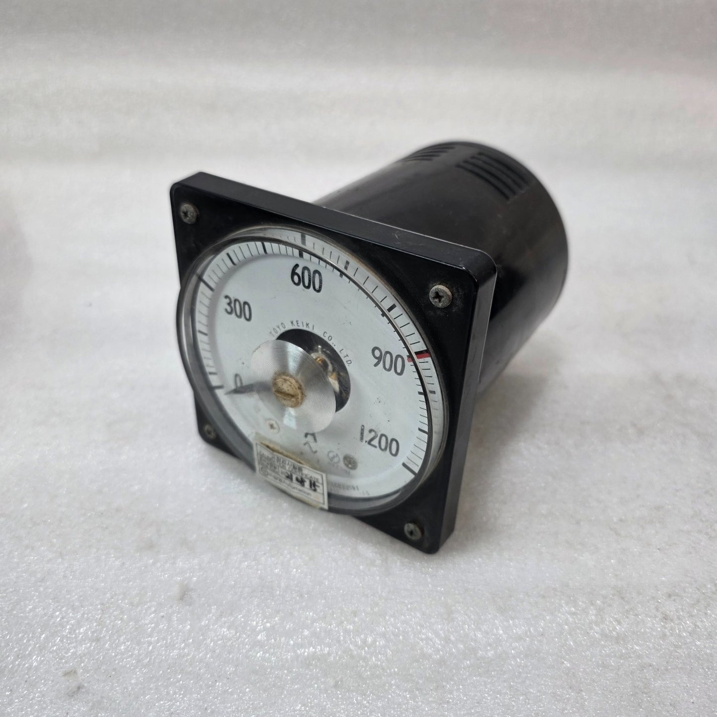 TOYO KEIKI AVF-11 PANEL METER CT 1200/5A ANALOG AMMETER  AC CURRENT METER