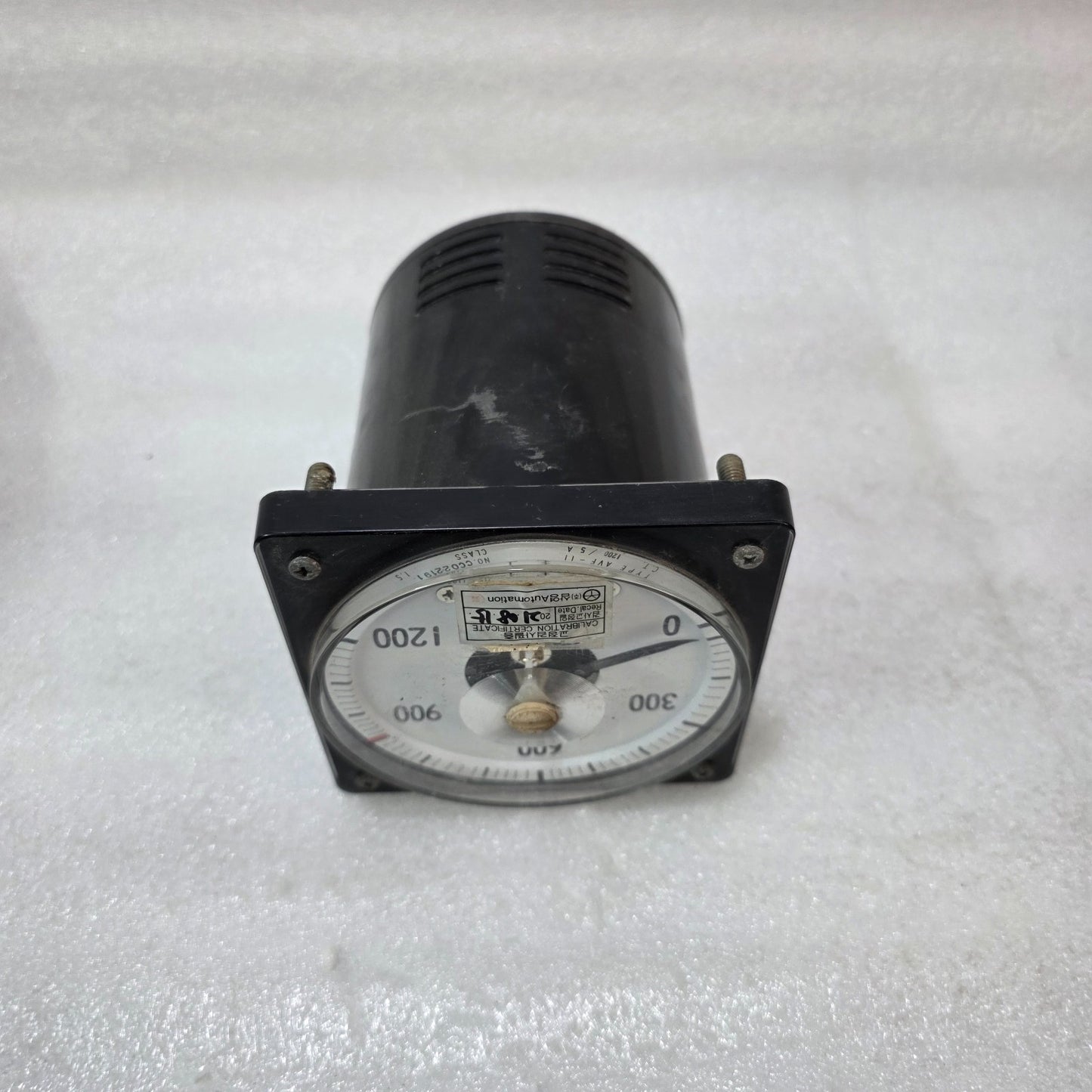 TOYO KEIKI AVF-11 PANEL METER CT 1200/5A ANALOG AMMETER  AC CURRENT METER