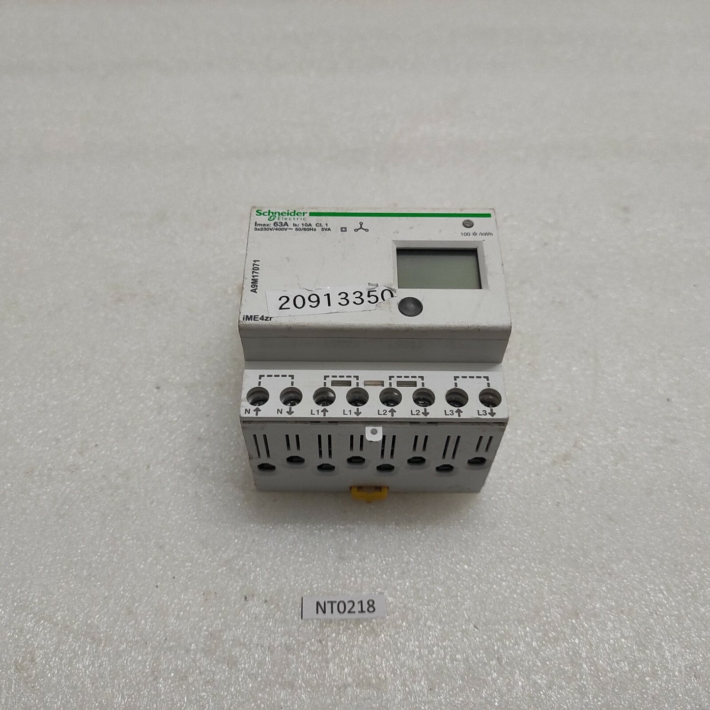 SE A9M17071 DIGITAL ELECTRICITY METER IME4ZR 230-400VAC 3VA