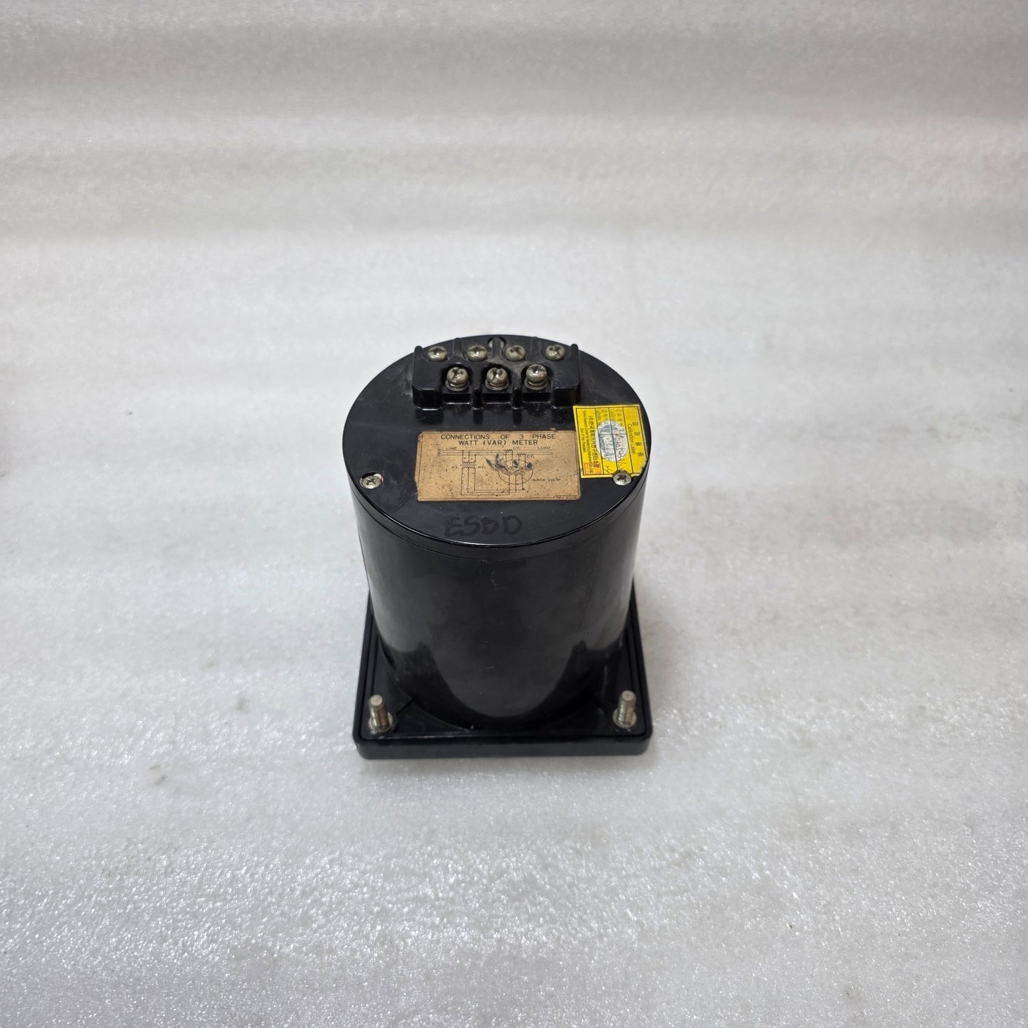 TOYO KEIKI EVF-11N KW PANEL METER (0–400 KW, CT 750/5A, 115V AC)