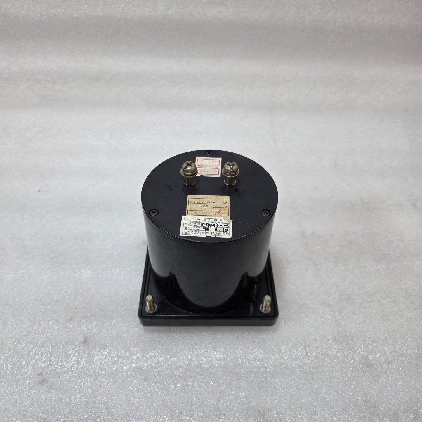 TOYO KEIKI DVF-11 0–20A ANALOG AMMETER DC PANEL METER EXTERNAL SHUNT 50MV