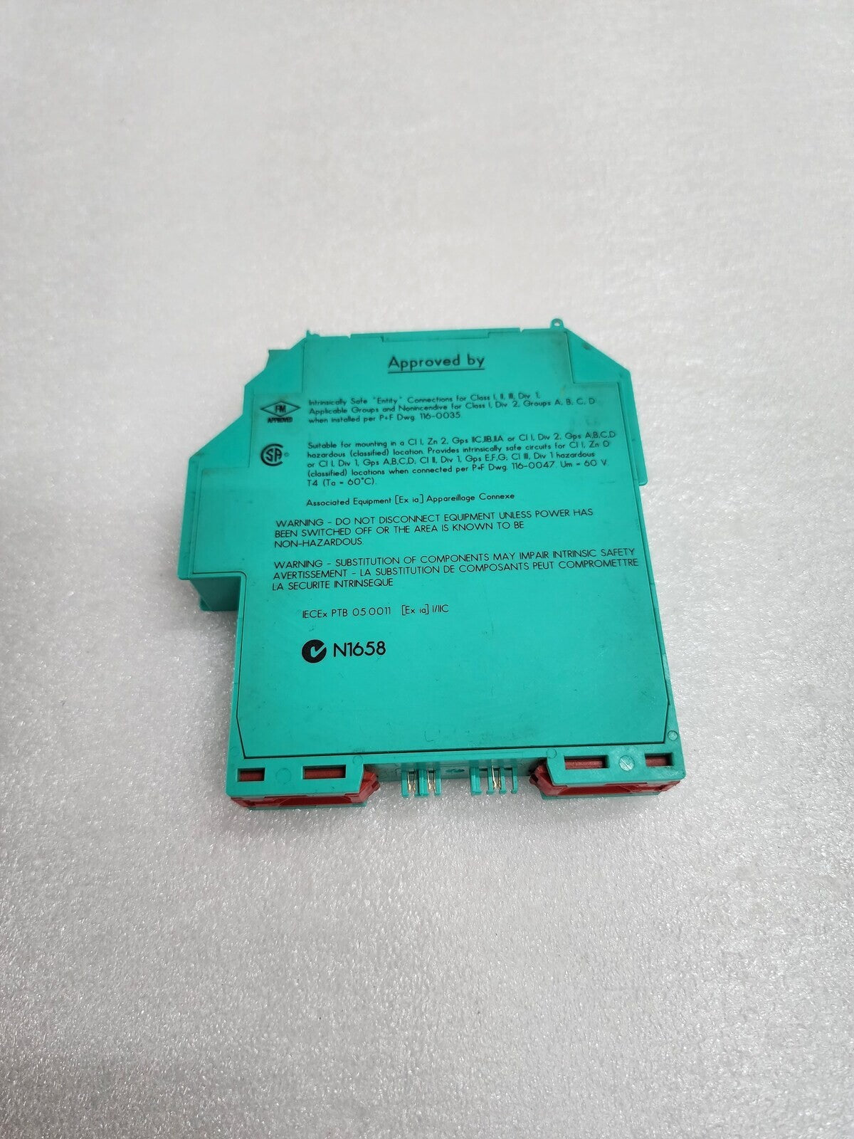 PEPPERL + FUCHS KFD2-ST2-EX2 SWITCH AMPLIFIER 181000