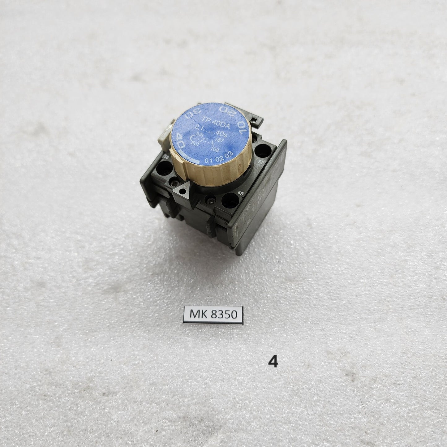 ABB TP40DA CONTACTOR TIMER 1SBN020300R1000  0.1-40SEC