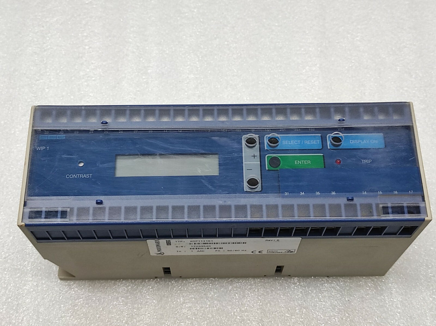 Woodward WIP11I1E1 Self Powered Time Overcurrent Relay Revision B