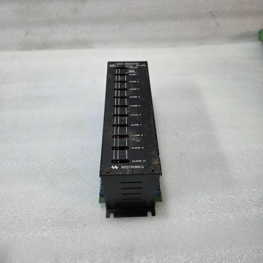 WESTRONICS SBGA-10P2W GROUP ANNUNCIATOR PANEL | INDUSTRIAL ALARM SOURCE MONITOR