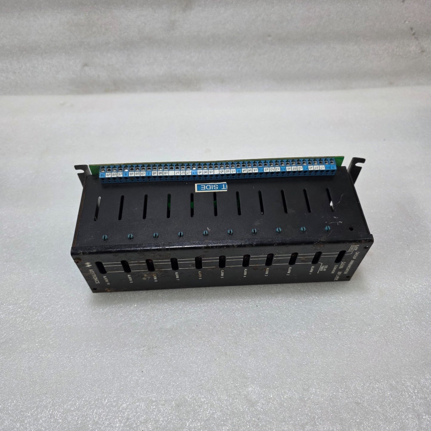 WESTRONICS SBGA-10P2W GROUP ANNUNCIATOR PANEL | INDUSTRIAL ALARM SOURCE MONITOR