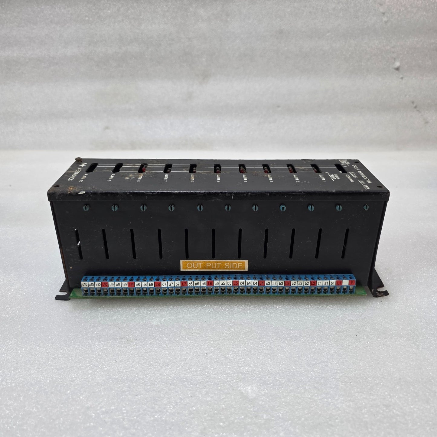 WESTRONICS SBGA-10P2W GROUP ANNUNCIATOR PANEL | INDUSTRIAL ALARM SOURCE MONITOR