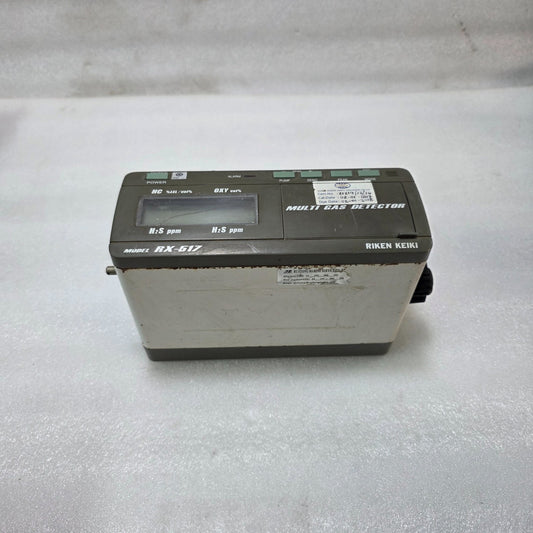 RIKEN KEIKI RX-517 MULTI GAS DETECTOR CONTROLLER | HC, O₂, H₂S MONITORING PANEL