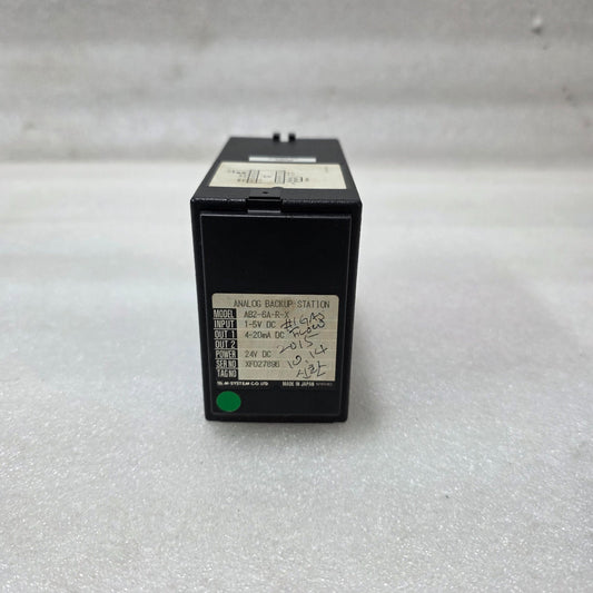 M-SYSTEM AB2-6A-R-X ANALOG BACKUP STATION SIGNAL CONDITIONER 1–5V TO 4–20MA 24V