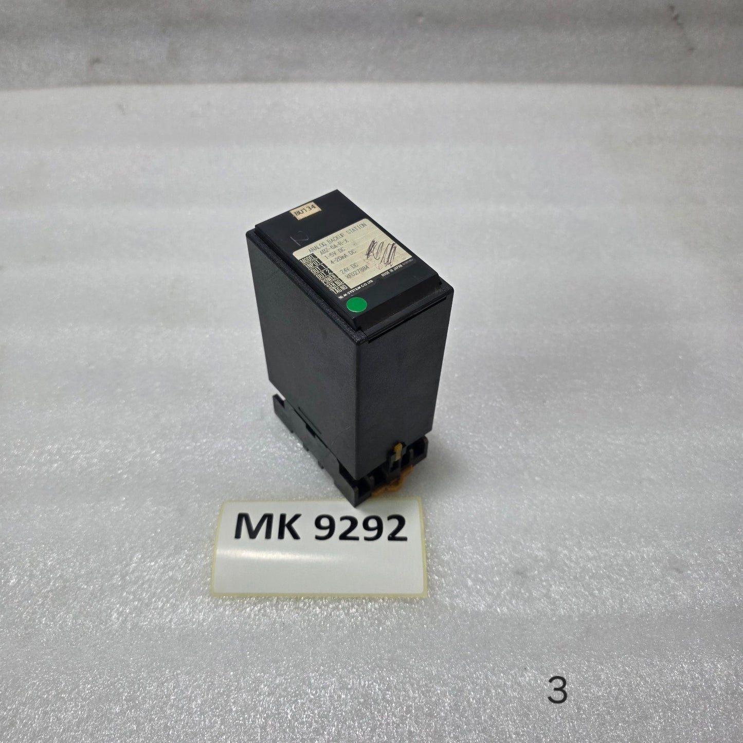 M-SYSTEM AB2-6A-R-X ANALOG BACKUP STATION SIGNAL CONDITIONER 1–5V TO 4–20MA 24V