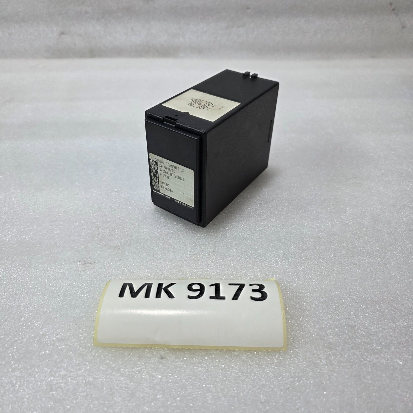 M-SYSTEM SV-A6-R/TS SIGNAL TRANSMITTER 4–20MA TO 1–5V CONVERTER 24V DC ISOLATED