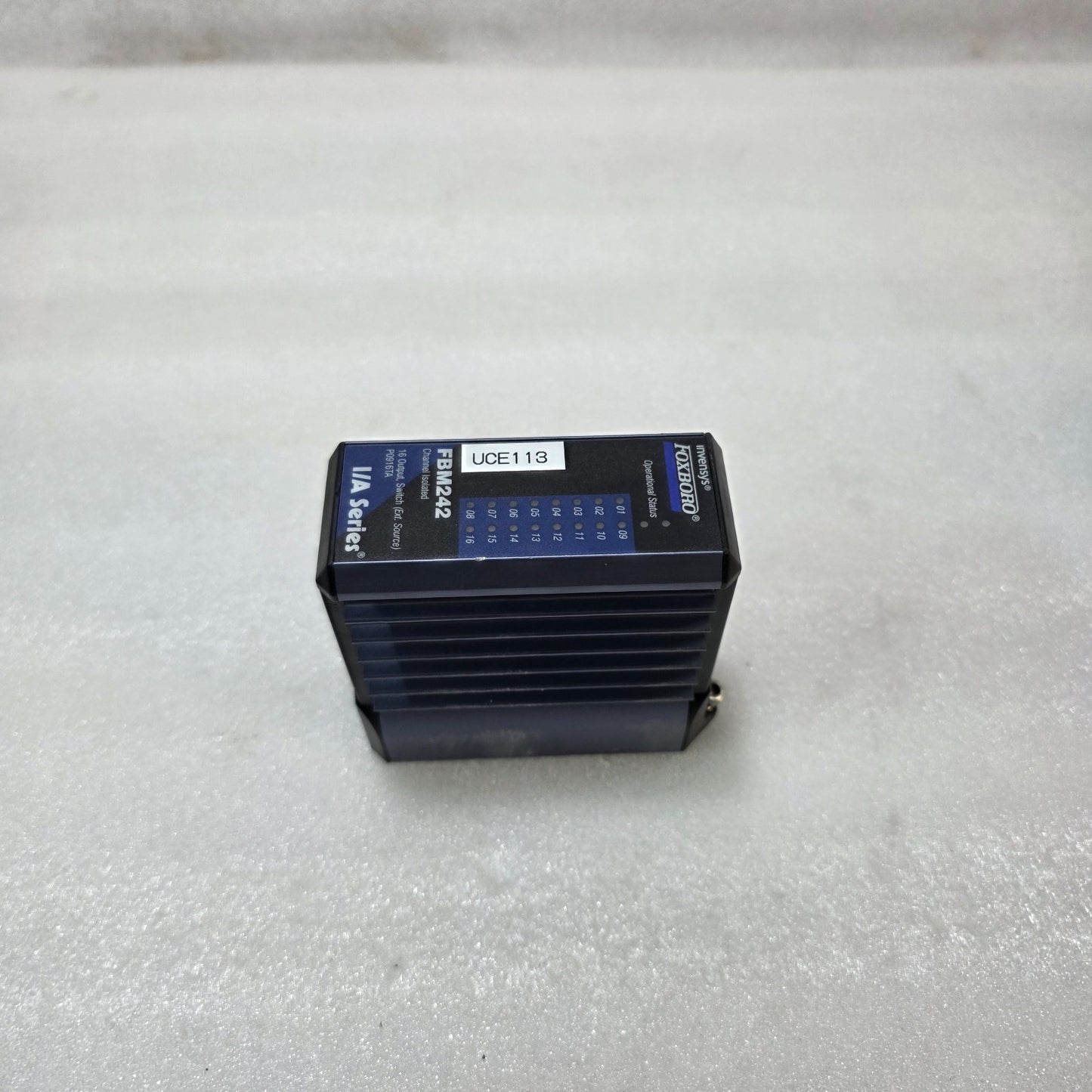 INVENSYS FOXBORO FBM242 I/A SERIES MODULE P0916TA – 16 CHANNEL ISOLATED OUTPUT