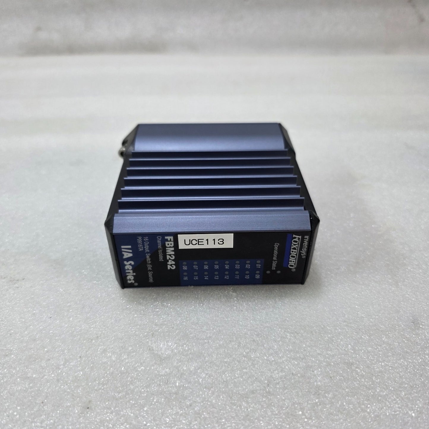 INVENSYS FOXBORO FBM242 I/A SERIES MODULE P0916TA – 16 CHANNEL ISOLATED OUTPUT