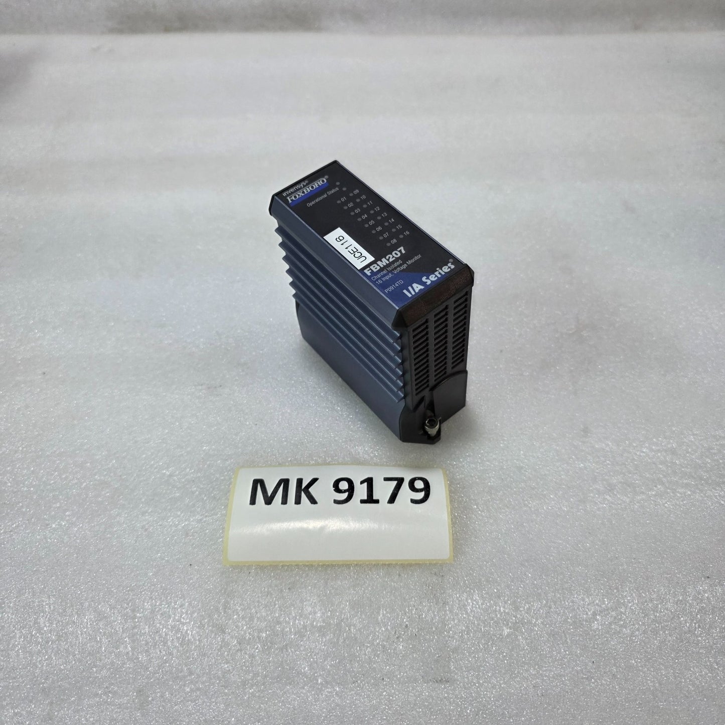 INVENSYS FOXBORO FBM207 P0914TD I/A SERIES 16 CHANNEL VOLTAGE MONITOR INPUT