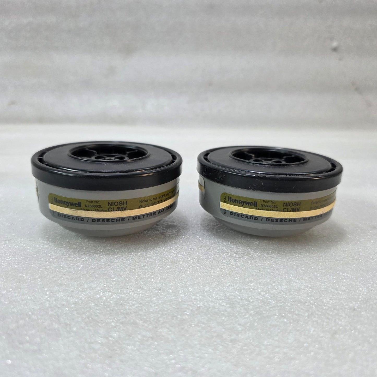 HONEYWELL N750052L RESPIRATOR CARTRIDGE | NIOSH CL/MV 2 UNIT IN 1 PACK
