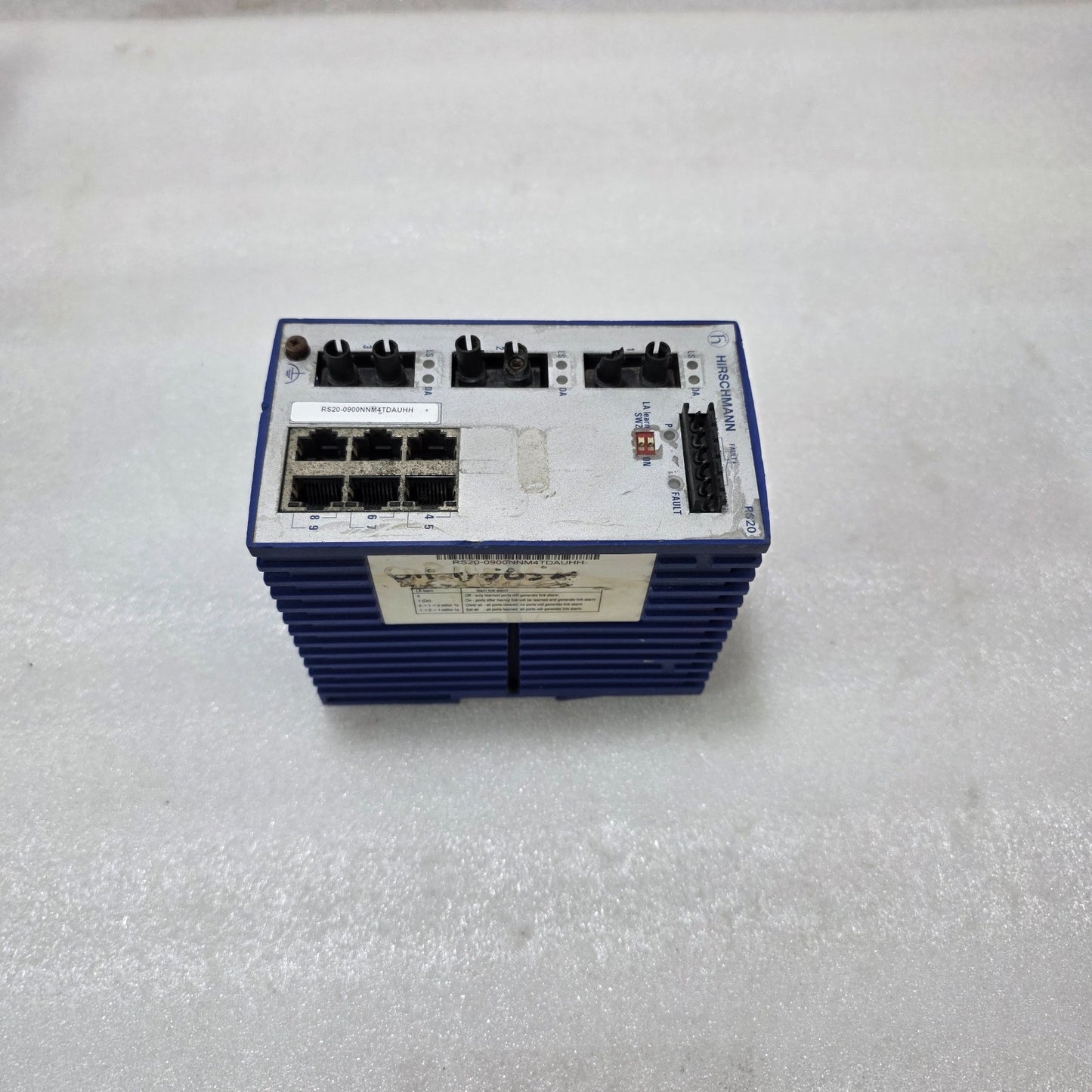 HIRSCHMANN RS20-0900NNM4TDAUHH INDUSTRIAL ETHERNET RAIL SWITCH | RS20 SERIES |