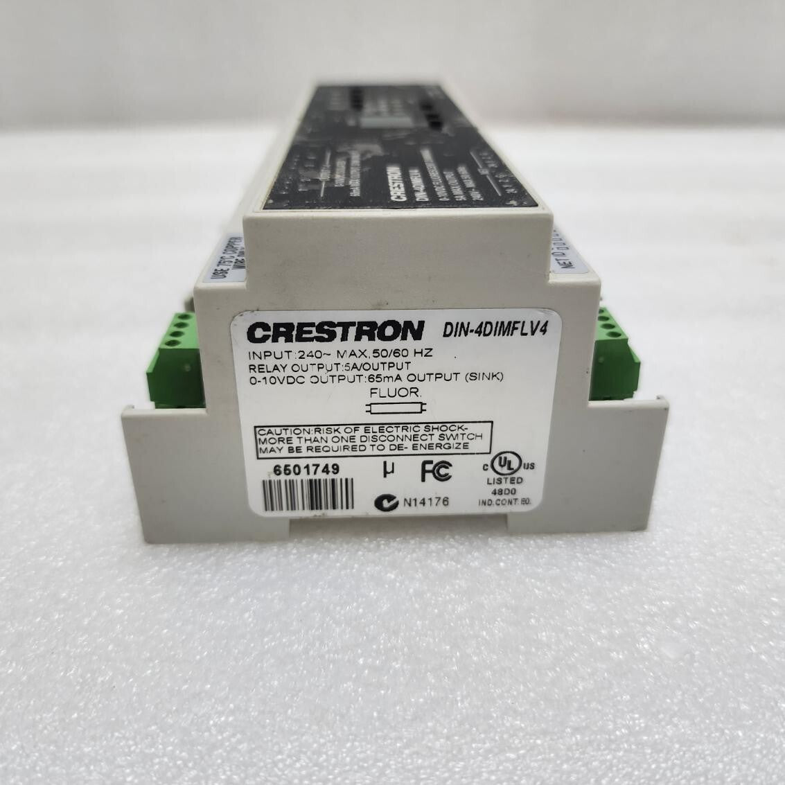 CRESTON DIN-4DIMFLV4 FLUROSCENT DIMMING 6501749
