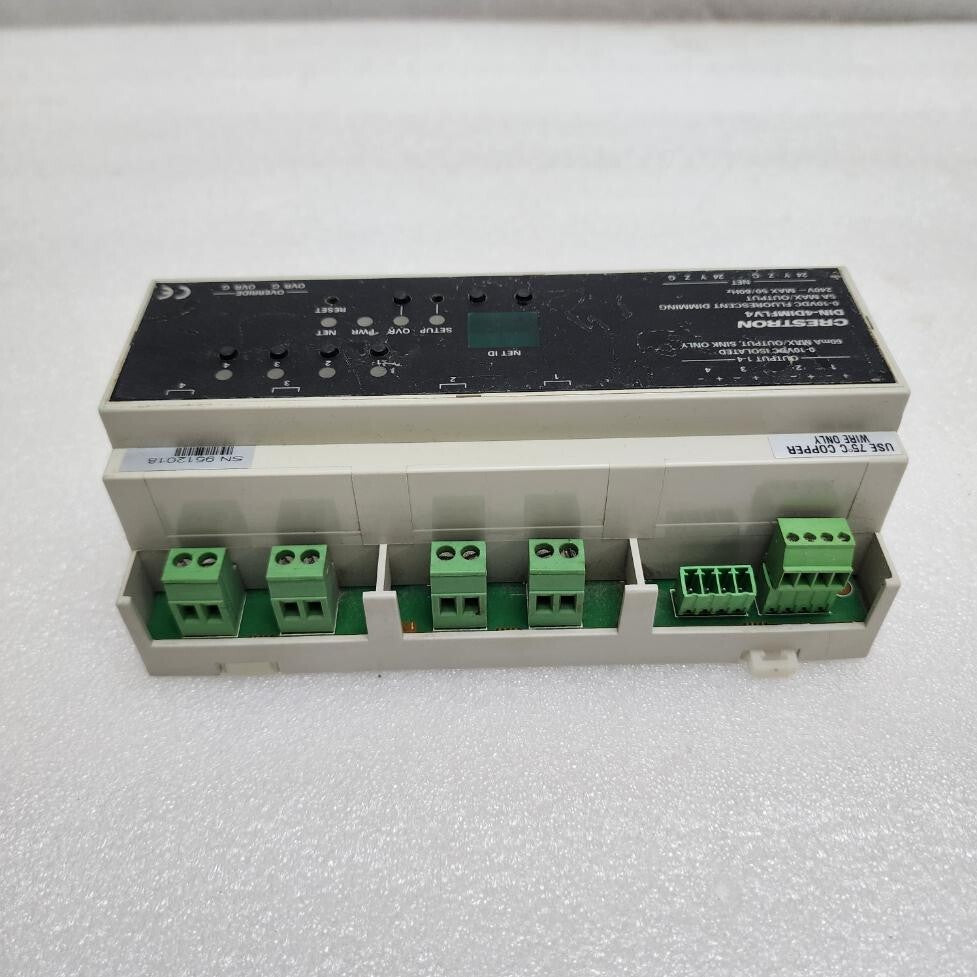 CRESTON DIN-4DIMFLV4 FLUROSCENT DIMMING 6501749