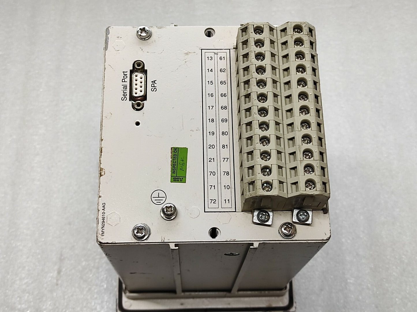 ABB SPAU 130  C 3-PHASE VOLTAGE RELAY 1MYN 742775-A