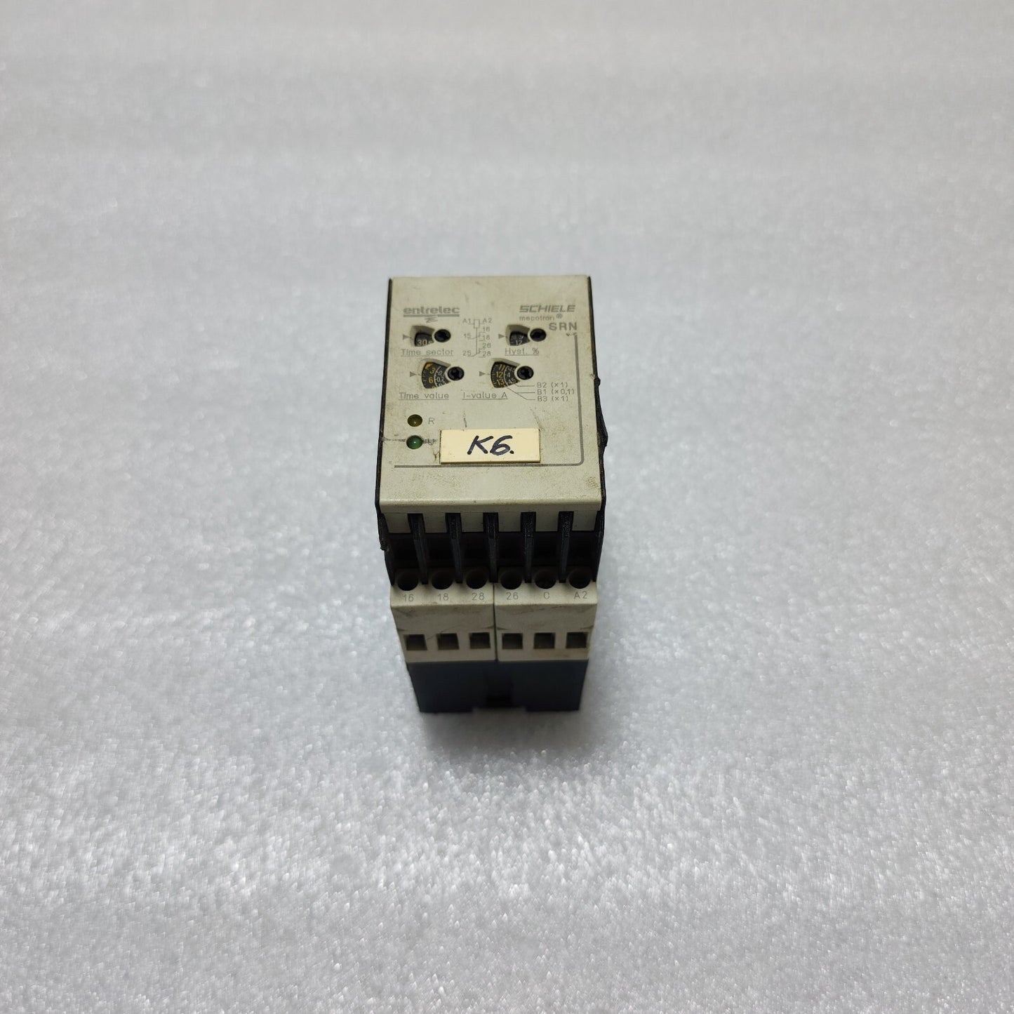 SCHIELE ENTRELEC SRN CURRENT MONITORING RELAY 2.450.121.01 220-240V