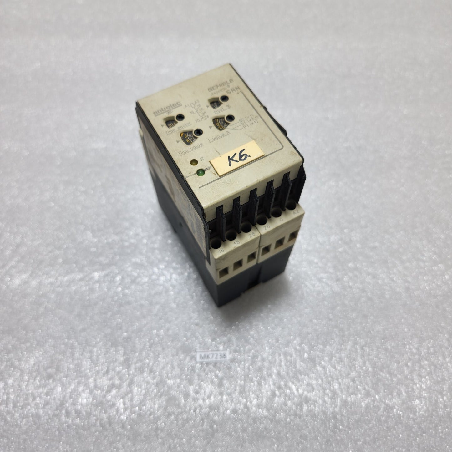 SCHIELE ENTRELEC SRN CURRENT MONITORING RELAY 2.450.121.01 220-240V