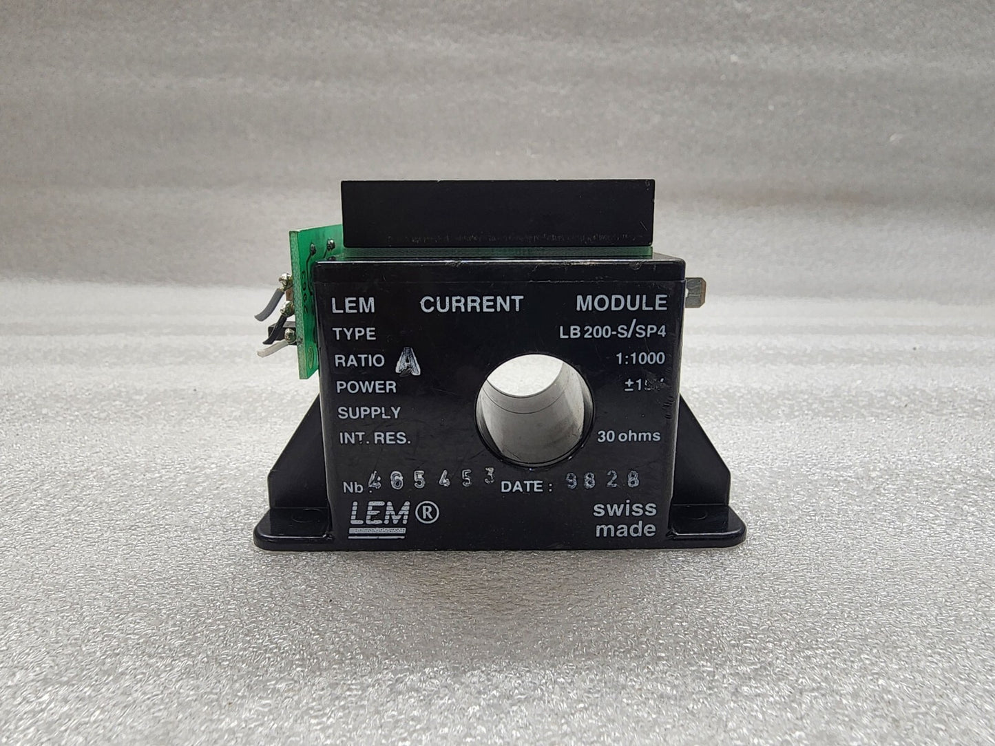 LEM LB200-S/SP4 CURRENT MODULE