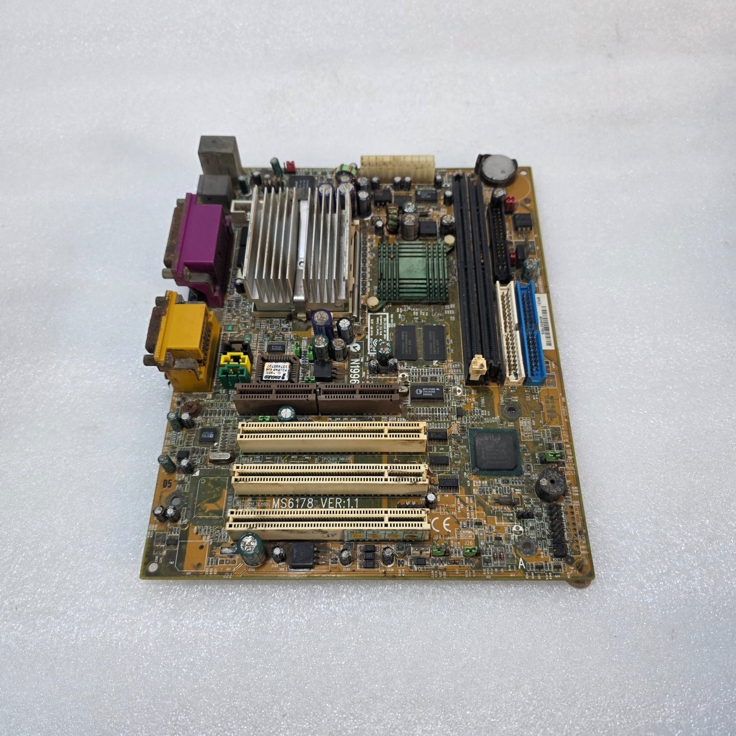 MSI MS-6178 VER.1.1 ATX MOTHERBOARD INTEL 1996 INDUSTRIAL PC MAINBOARD